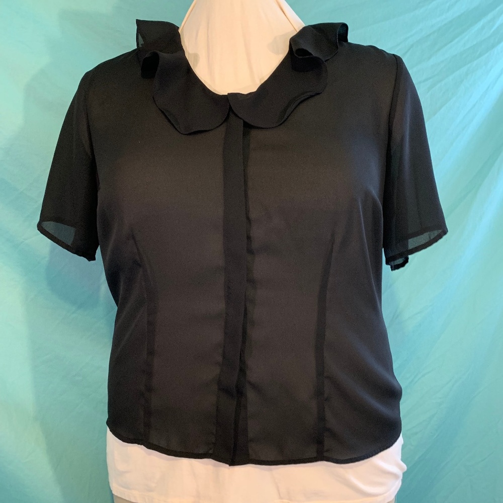 Venezia Black blouse
